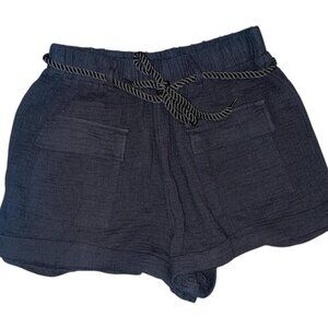 Forever 21 Black shorts with adjustable waist and pockets